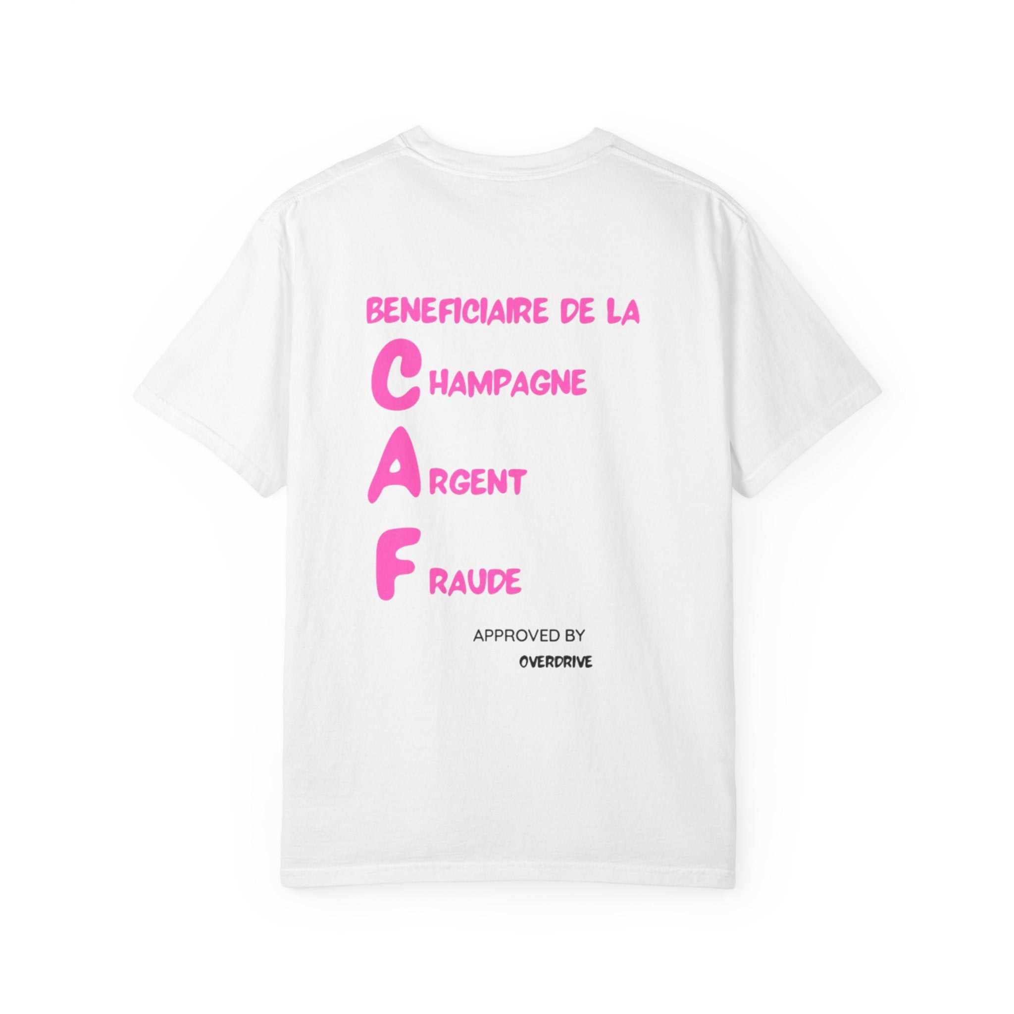 T-SHIRT BENEFICIAIRE DE LA CAF