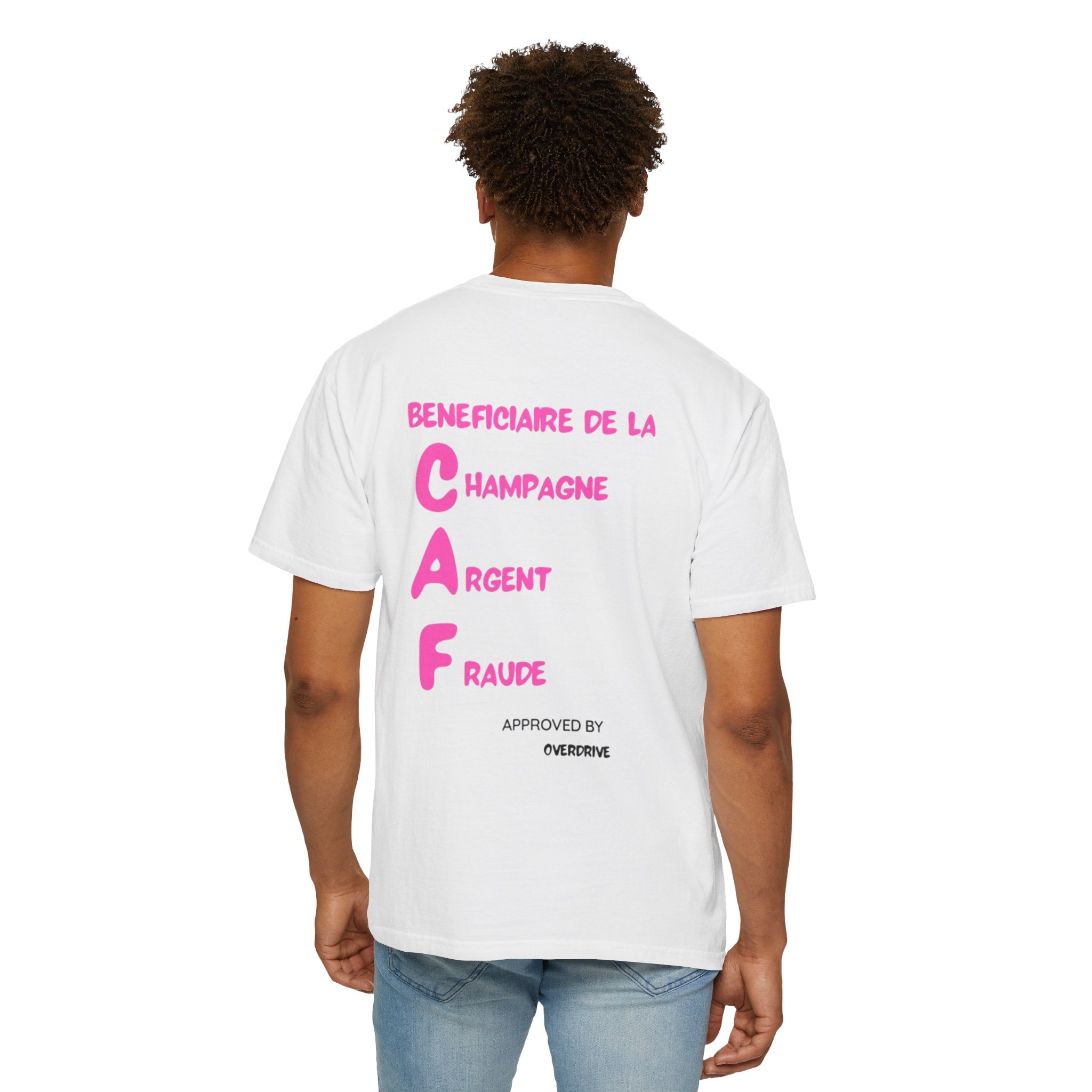 T-SHIRT BENEFICIAIRE DE LA CAF
