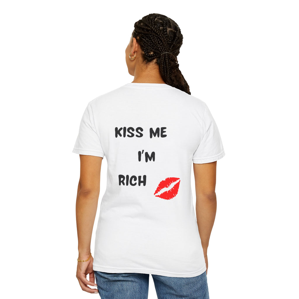 T-SHIRT KISS ME I'M RICH