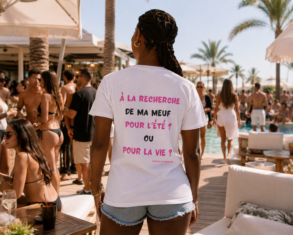 T-shirt à la recherche de ma meuf..
