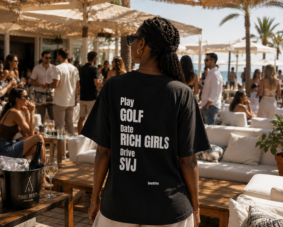 T-shirt Play Golf, Date Rich Girls, Drive SVJ