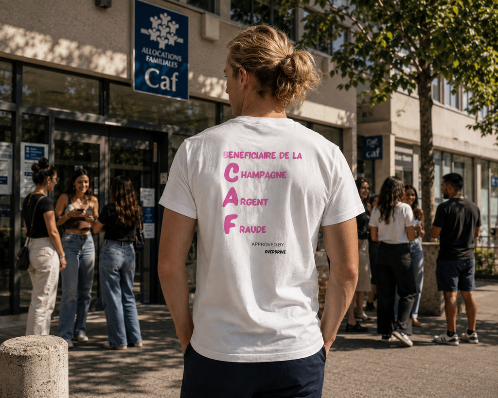 T-shirt Bénéficiaire de la CAF