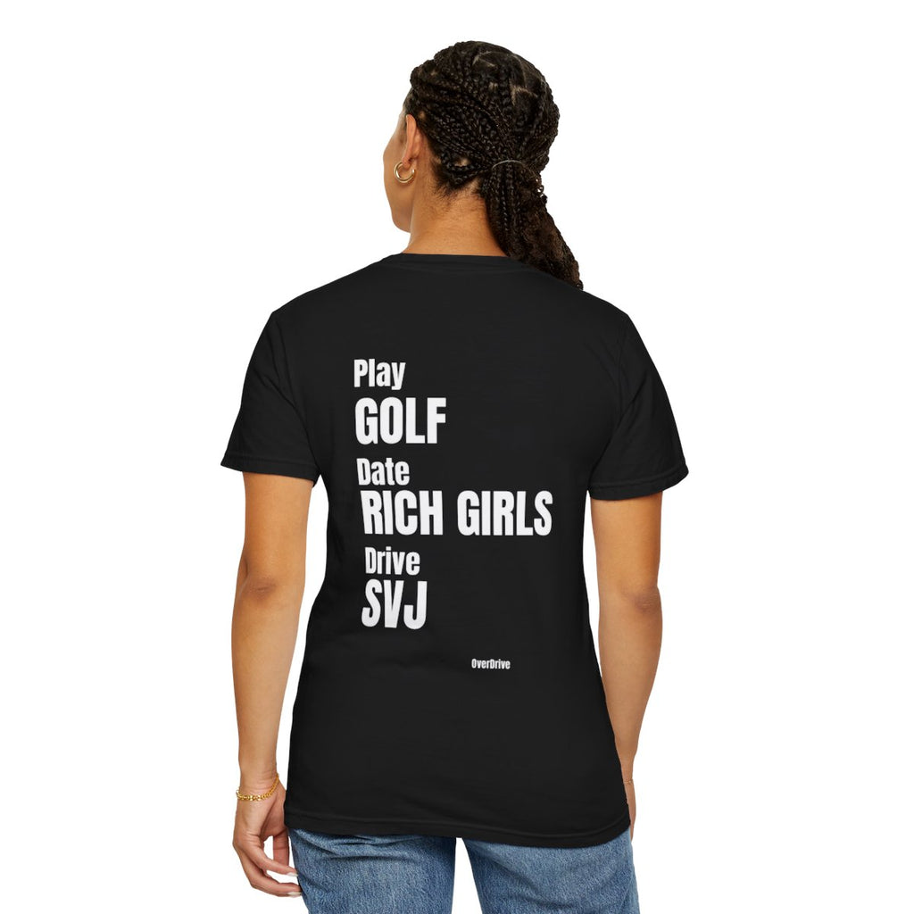 T-shirt Play Golf, Date Rich Girls, Drive SVJ