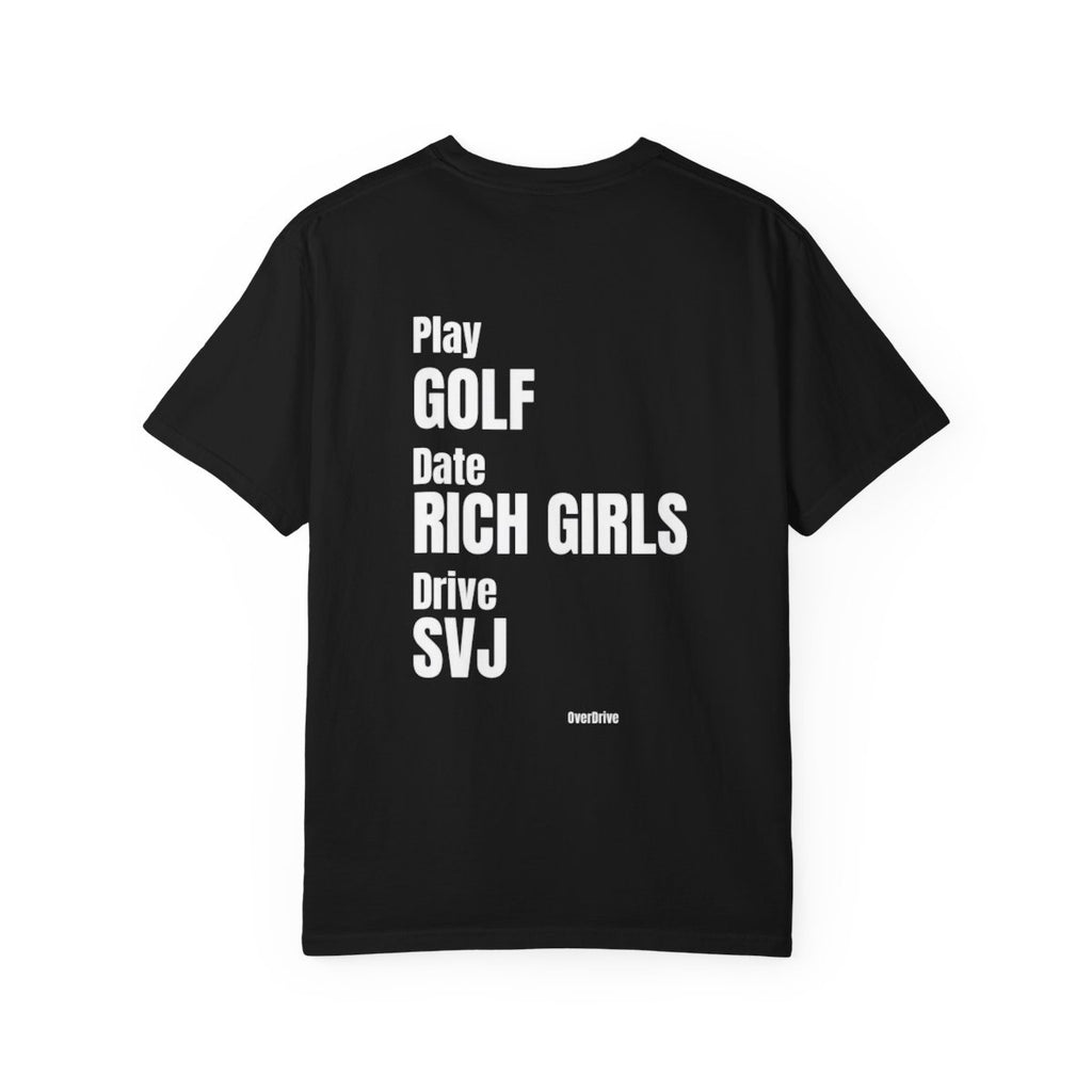 T-shirt Play Golf, Date Rich Girls, Drive SVJ